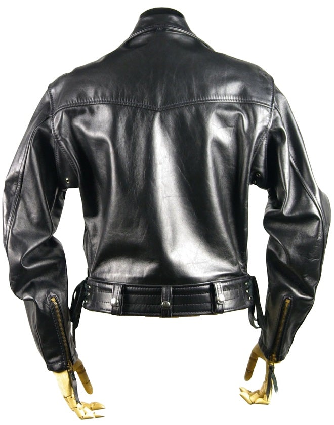 Men's Black Leather Jacket