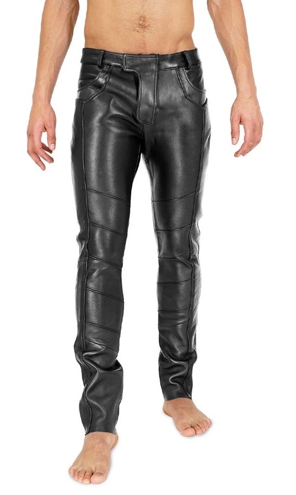 Originale Hose aus dickem Rindsleder 