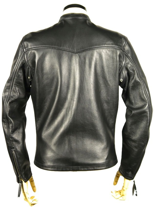 Smart Fit Leder-Motorradjacke