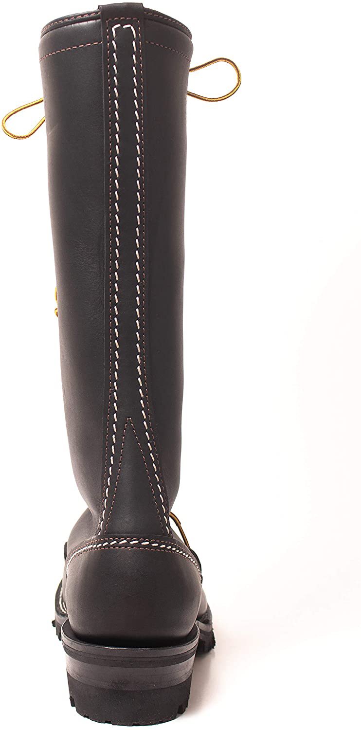 Schwarze Jobmaster-Stiefel aus Leder